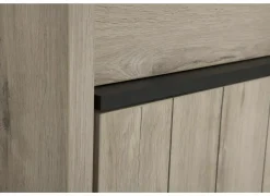 Dressoir Lucca 224cm - decor - millenium eik & lichtgrijs
