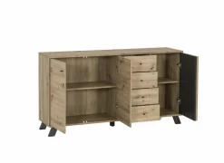 Dressoir Medan 165cm - decor - artisanale eik