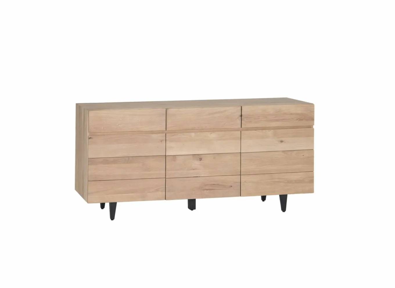 Dressoir Palacio 180cm - eik massief & decor- naturel