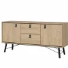 Dressoir Ry 151cm - decor - bruin & zwart
