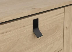 Dressoir Ry 151cm - decor - bruin & zwart