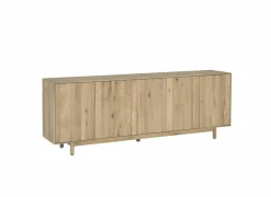 Dressoir Summer 243cm - eik massief & decor - naturel