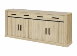 Dressoir Tibo 235cm - decor - naturel