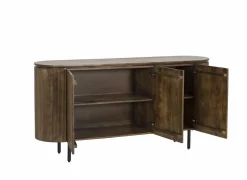 Dressoir Velian 180cm - mango massief - bruin