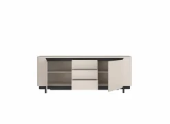 Dressoir Vodol 205cm - decor - zand & zwart