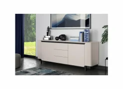 Dressoir Vodol 205cm - decor - zand & zwart