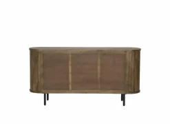 Dressoir Zeppelin 180cm - mango massief - walnoot