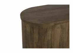 Dressoir Zeppelin 180cm - mango massief - walnoot