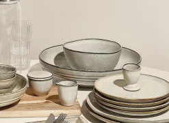 Salt & Pepper Eierdopje Artisan 5x6cm - stoneware - groen