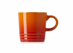 Le Creuset Espressokopje 10cl - keramiek - oranjerood