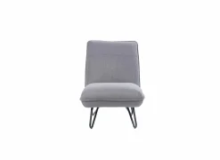 Fauteuil Guts 67,5x93x82cm - stof - lichtgrijs