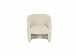 Fauteuil View 72x68x77cm - stof - wit