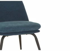 Fauteuil Yoyo 56x73x77cm - stof - petrol