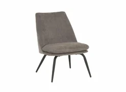 Fauteuil Yoyo 56x73x77cm - stof - grijs