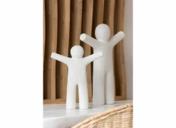 J line Figuur Petit Maurice S H31cm - polyresine - wit