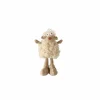Figuur Schaap Hylda H15cm - polyester - bruin