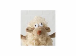 Figuur Schaap Hylda H15cm - polyester - bruin