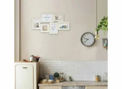 Fotocollage Haarlem 37,50x64,70cm - kunststof - wit