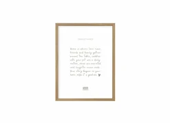 Fotokader 50x40cm - hout & glas - bruin