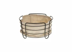 Fruitmand Bistro  Ø21,5cm - staal - zwart