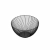 Fruitschaal Goblin Ø25cm - metaal - zwart