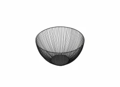 Fruitschaal Goblin Ø25cm - metaal - zwart