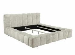 Gestoffeerd bed Bexley 160x200cm - stof - taupe