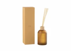 Geurstokjes Accords Essentiels Santal Satiné 9,5x9,5x35,5cm - glas - geel