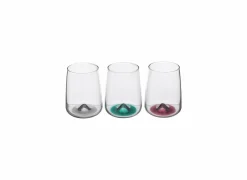 Glas Pac'eau 36cl - glas - transparant set van 3