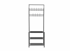 Halkast Penny 67cm - metaal - mat zwart