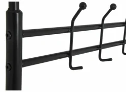 Halkast Penny 67cm - metaal - mat zwart