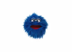 Handpop Jabberwalky H17cm - polyester - blauw