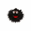 Handpop Kladerradatsch H20cm - polyester - zwart