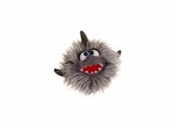 Handpop Kleine Hainer H19cm - polyester - grijs