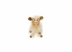 Handpop Lucy het lammetje H43cm - polyester - beige
