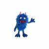 Handpop Monster to go Schmackes H30cm - polyester - blauw