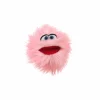 Handpop Plaudertante H20cm - polyester - roze