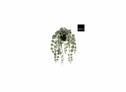 Mica Hangende kunstplant Ceropegia woodii H46cm polyester groen