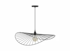 Hanglamp Adelia Ø58cm - staal - zwart