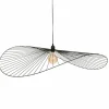 Hanglamp Adelia Ø98cm - staal - zwart