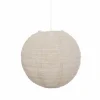 Hanglamp Jordy Bol Ø35cm - linnen - beige