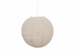 Hanglamp Jordy Bol Ø35cm - linnen - beige