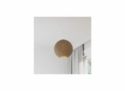 Hanglamp Jordy Bol Ø35cm - linnen - beige