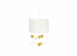 Hanglamp kinderkamer Met Sterren En Wolken Ø30cm 40W E27