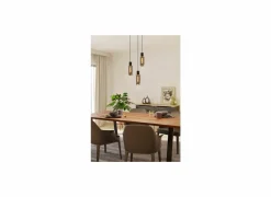 Hanglamp Maione Ø30cm 4W E27 staal zwart