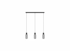 Hanglamp Maione 77x9cm 4W E27 staal zwart