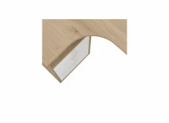 Hoekbureau Sign 150x100x76cm - decor - jackson hickory & wit