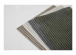 Hoeksalon Abby 311x170cm - stof - groen met bedfunctie