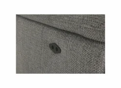 Hoeksalon Amira 290x228cm - stof - grijs met relax