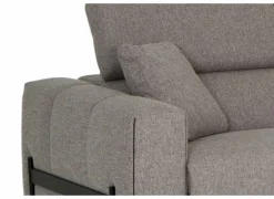 Hoeksalon Arkon 296x238cm - stof - taupe met relax